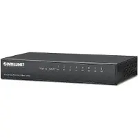 Intellinet 8-Port Fast Ethernet Office Switch, Metall, Desktop, IEEE 802.3az (Energy Efficient Ethernet), Fast Ethernet (10/100), Vollduplex