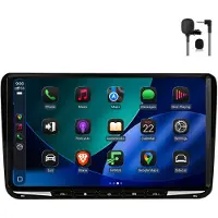 AWESAFE Android Radio 6+128GB für VW Golf 5 6 Tiguan 5N Touran 1T Passat B7 B6 mit CarPlay & Android Auto Navi Bluetooth 9 Zoll 4G LTE Mikrofon