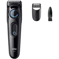 Braun BeardTrimmer 3 BT3500, Wechselstrom/Batterie, Schwarz