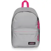 Eastpak Schulrucksack Rucksack mit Laptopfach Out of Office 27L Kontrast Grey Pink grau