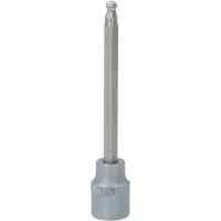 Ks Tools 3/8 Bit-Stecknuss Innensechskant mit Kugelkopf, lang, 5 mm