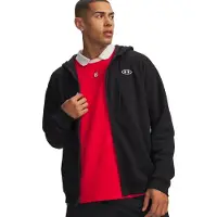 Under Armour Sweatjacke "UA RIVAL FLC FZ" für Herren, aus Baumwolle und Polyester, klassischer Schnitt