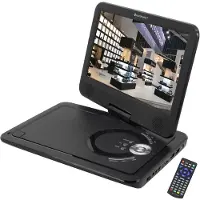 Soundmaster PDB1910SW, Tragbarer DVD-Player, Cabrio, Schwarz, CD-Audio, CD Video, DVD-Audio, DVD-Video, MP3, VCD, CD, CD-R, CD-RW, DVD, DVD+R, DVD+RW, DVD-R, DVD-RW, DVB-T2