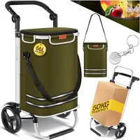 Kesser 3-in-1 Einkaufstrolley mit Kühlfach & Einkaufschip