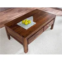 MASSIVMOEBEL24.DE MASSIVMOEBEL24 Couchtisch Sheesham 115x65x45 braun lackiert METRO LIFE #105