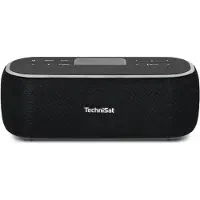 Technisat DIGITRADIO BT 1 | Bluetooth-Lautsprecher mit DAB+, UKW, Akku | schwarz