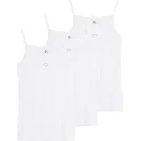 Sanetta Unterhemd "Unterhemd 3er Pack", Jungen, Gr. 128, N-Gr, weiß, Obermaterial: 100% Baumwolle CO., Unterhemden Unterhemd
