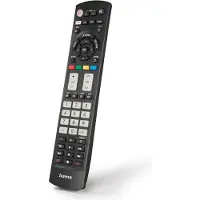 Hama 00221064, TV, IR Wireless, Drucktasten, Schwarz