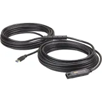 Aten 15 m USB3.2 Gen1 Verlängerungskabel, 15 m, USB A, USB A, USB 3.2 Gen 1 (3.1 Gen 1), 5 Gbit/s, Schwarz