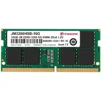 Transcend JetRam JM3200HSB-16G, 16 GB, DDR4, 3200 MHz, 260-pin SO-DIMM