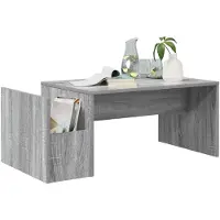 vidaXL Couchtisch Graues Sonoma 90 x 45 x 35 cm Holzwerkstoff