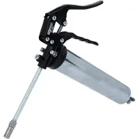 Ks Tools Einhand-Fettpresse mit starrem Füllrohr, 350mm ( 980.1020 )