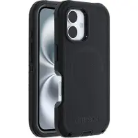 Otterbox Apple iPhone 16 Hülle - Kunststoff - - Backcover/Hard Case - Schwarz