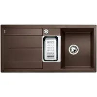 BLANCO METRA 6 S, Top-mount, Eckig, Edelstahl, 100 cm, 50 cm, 19 cm