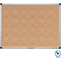 Legamaster Korktafel UNITE, waagerechte oder senkrechte Anbringung, B 600 x T 12,6 x H 450 mm, Naturkork, braun