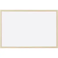 MAGNETOPLAN Whiteboard mit Holzrahmen