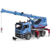 BRUDER MAN TGS Kran-LKW, Kranwagen, 4 Jahr(e), ABS Synthetik, Blau