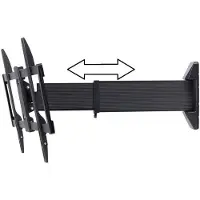 Speaka Professional TV-Wandhalterung 94,0 cm (37) - 177,8 cm (70) Neigbar, Schwenkbar, Rotierbar, Ausziehbar