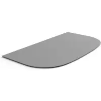 Sureflap 70934, Rechteck, Grau, Gummi, Monochromatisch, 247 mm, 198 mm