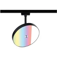 Paulmann URail Smart LED-Schienenlampe Hildor schwarz CCTRGB Hildor, dimmbar, schwarz, für Wohn- / Esszimmer, Kunststoff, Modern