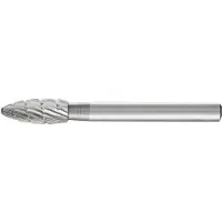 PFERD 22407136 Fr?sestift HSS Flamme L?ngde 60 mm M?l, ? 8 mm Arbejdsl?ngde 20 mm Skaftdiameter 6 mm 1 stk.
