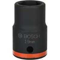 Bosch Steckschlüsseleinsatz, SW 19 mm, L 50 mm, 44 mm, M12, 32,5 mm