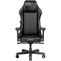 DXRacer Master Serie GC/XLMF24LTA/N Gaming Stuhl Plus / XL - Mikrofaser Kunstleder - Schwarz
