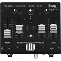 IMG Stage Line MPX-20USB, 3 Kan?le, Schwarz