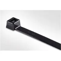 Hellermanntyton Kabelbinder sort 13,2x535mm Bundt Ø max. 150mm Trækstyrke 1115N Pakke med 50 stk - (50 stk.)