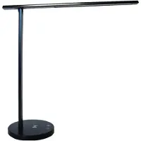 Unilux STRATA, Schwarz, Aluminium, Metall, Gummi, Stahl, Universal, 1 Glühbirne(n), 12,7 W, LED