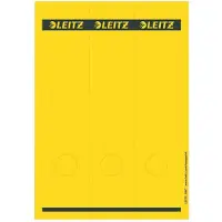Leitz Rückenschilder lang, PC-beschriftbar, Rückenbreite 80 mm, selbstklebend 75 St., gelb