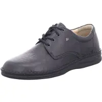 Finn Comfort , Metz, Herren, Schnürer, Schwarz, Leder, NEU - Herrenschuhe Bequemschuhe, Schwarz, leder (caratrangun)