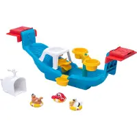 Step2 Nautical Rain Showers Bath Boat Badewannenspielzeug | Wasser Spielzeug für die Badewanne Boot inklusive Zubehör | Für Kinder ab 2 Jahre