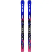 Salomon - Ski Set inkl. Bdg. - Skis de piste - Equipe SL 12 + I12 GW 2027 für Herren aus Holz - Größe 165 cm - Blau
