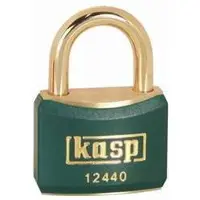 Kasp K12440GREA1 Hængelås 40 mm Identiske Gyldengul Nøglelås