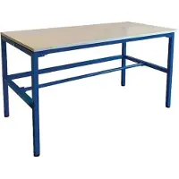 Gewa Packtisch B1600xT800xH850mm Melaminharz Arbeitsplatte