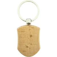 Combicraft Schlüsselanhänger aus Holz Schild 45x32 mm - pro 50 Stück - Ohne Aufdruck