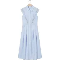 Copenhagen Muse Damen Kleider Cmcole-dress - Lichtblauw - Größe S