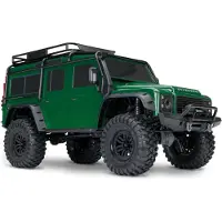 Traxxas TRX-4 LR Defender 1:10 Crawler RTR grün - mit T-Lock Sperrdifferentialen Clipless