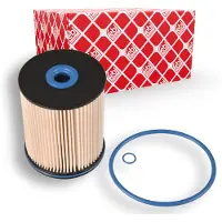 FEBI BILSTEIN Kraftstofffilter 173867 Filtereinsatz 115mm für CHEVROLET VAUXHALL