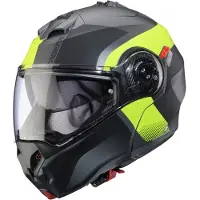 Caberg CabergDukeEvoIndyMattGrauGelbKlapphelm Größe XS