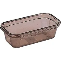 Bourgeat Alto Plus Gastronorm-Behälter aus rauchfarbenem Copolyester - GN 1/3, Tiefe 10 cm (764110)