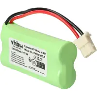 123accu Akku kompatibel mit American LH070-2A43C2BRML1P, E30022CL, E30021CL, E30025CL, E30023CL schnurlos Festnetz Telefon (800 mAh, 2,4 V, NiMH)