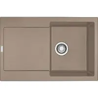 Franke Maris - Fragranit Spülbecken MRG 611, 780x500 mm, Kaschmir 114.0494.644