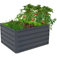 G21 Hochbeet Daisy 100 x 80 x 52 cm, Metall, anthrazit