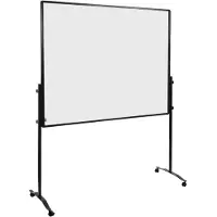 Legamaster Whiteboard Premium Plus, mobil, als Trennwand nutzbar, horizontal & vertikal, magnethaftend, B 1200 x H 1500 mm, Stahl weiß emailliert