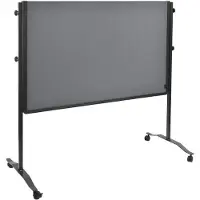 Legamaster Moderationswand PREMIUM PLUS klappbar, Textil, grau