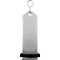 Combicraft Bumerang Hotelschlüsselanhänger Silber, 100x30 mm - 5 Stück