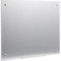Speaka Professional Schreibtafel SP-BWM-200 (B x H) 600mm x 450mm Weiss glatt Inkl. Ablageschale