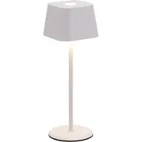 Securit Kabellose LED-Tischleuchte "Malta" – Weiß – Innen/Außen – Magnetisches Ladekabel inklusive